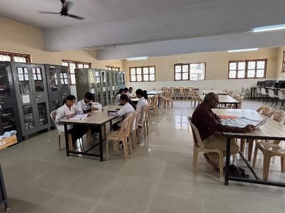 Library reading and computer facilities
